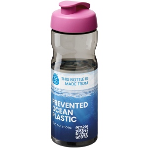 Bouteille de sport H2O Active® Eco Base 650ml avec couvercle à bascule 69