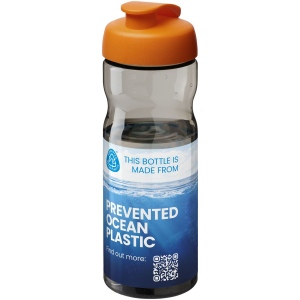 Bouteille de sport H2O Active® Eco Base 650ml avec couvercle à bascule 70