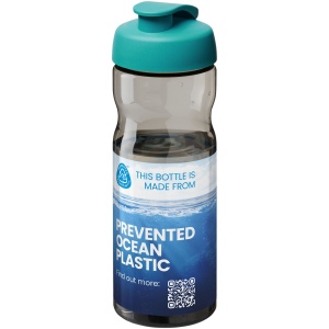 Bouteille de sport H2O Active® Eco Base 650ml avec couvercle à bascule 72