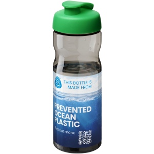 Bouteille de sport H2O Active® Eco Base 650ml avec couvercle à bascule 73