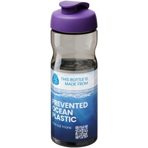 Bouteille de sport H2O Active® Eco Base 650ml avec couvercle à bascule 74