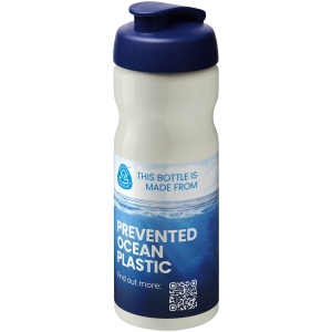 Bouteille de sport H2O Active® Eco Base 650ml avec couvercle à bascule 76