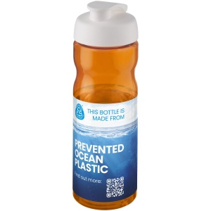 Bouteille de sport H2O Active® Eco Base 650ml avec couvercle à bascule 79