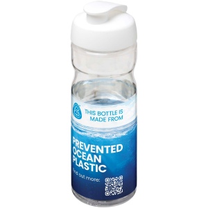 Bouteille de sport H2O Active® Eco Base 650ml avec couvercle à bascule 86