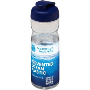 Bouteille de sport H2O Active® Eco Base 650ml avec couvercle à bascule 87
