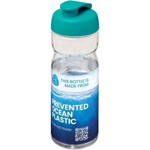 Bouteille de sport H2O Active® Eco Base 650ml avec couvercle à bascule 88