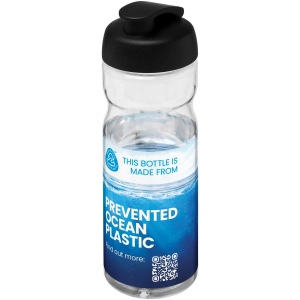 Bouteille de sport H2O Active® Eco Base 650ml avec couvercle à bascule 89