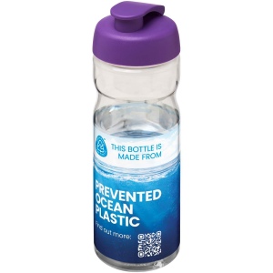 Bouteille de sport H2O Active® Eco Base 650ml avec couvercle à bascule 91