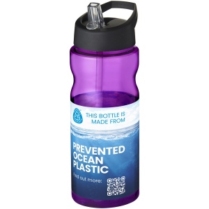 Bouteille de sport H2O Active® Eco Base 650ml couvercle bec verseur 60