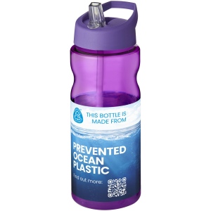 Bouteille de sport H2O Active® Eco Base 650ml couvercle bec verseur 61