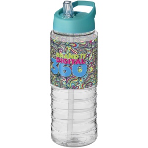 Bouteille de sport H2O Active® Treble 750ml couvercle verseur 34