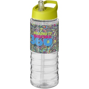 Bouteille de sport H2O Active® Treble 750ml couvercle verseur 35