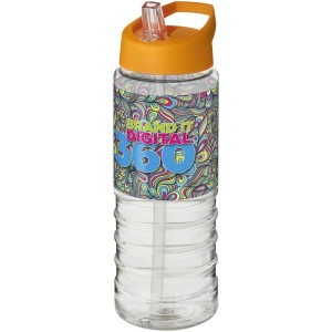 Bouteille de sport H2O Active® Treble 750ml couvercle verseur 39