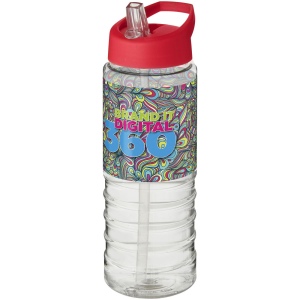Bouteille de sport H2O Active® Treble 750ml couvercle verseur 41