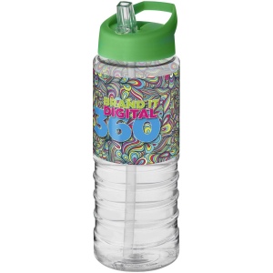 Bouteille de sport H2O Active® Treble 750ml couvercle verseur 42