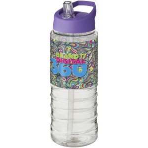 Bouteille de sport H2O Active® Treble 750ml couvercle verseur 43