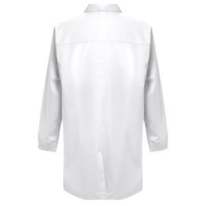 THC MINSK WH. Blouse de travail en coton et polyester. Couleur blanche 4