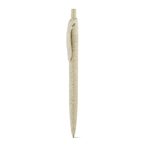 CAMILA. Stylo à bille en fibre de paille de blé et ABS avec clip 11