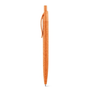CAMILA. Stylo à bille en fibre de paille de blé et ABS avec clip 7