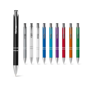 BETA PLASTIC. Stylo à bille en ABS avec clip en métal