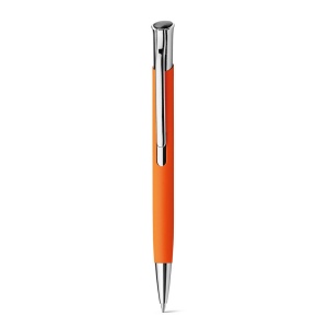OLAF SOFT. Stylo à bille en aluminium, finition rubber 16
