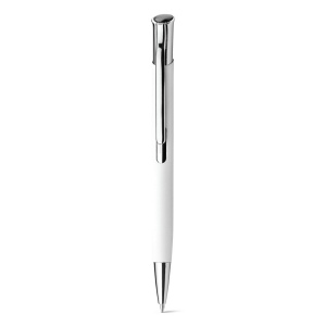 OLAF SOFT. Stylo à bille en aluminium, finition rubber 10