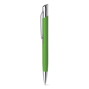 OLAF SOFT. Stylo à bille en aluminium, finition rubber 11
