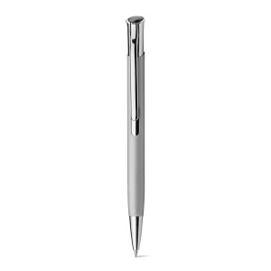 OLAF SOFT. Stylo à bille en aluminium, finition rubber 14