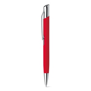 OLAF SOFT. Stylo à bille en aluminium, finition rubber 4