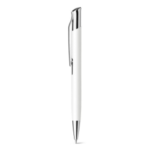 OLAF SOFT. Stylo à bille en aluminium, finition rubber 5