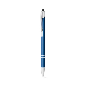 GALBA. Stylo en aluminium avec pointe tactile et clip 20