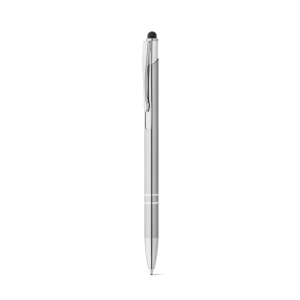 GALBA. Stylo en aluminium avec pointe tactile et clip 28