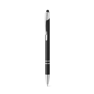 GALBA. Stylo en aluminium avec pointe tactile et clip 12