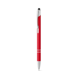 GALBA. Stylo en aluminium avec pointe tactile et clip 14