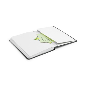 ROTH. Bloc notes A5 en PU avec pages lignées 8