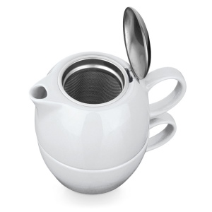 COLE. Set à thé 2 en 1 en porcelaine 3