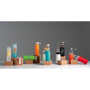 DHABI. Bouteille de sport en verre borosilicate 380 ml 7