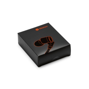 VIBRATION. Ecouteurs avec micro en metal et ABS 4
