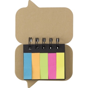 Carnet à spirale avec papiers repositionnables Reya 3