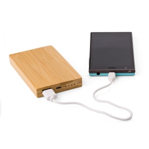 Chargeur en bambou de 4 000mAh Ruby 5