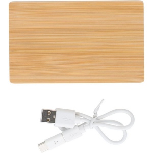 Chargeur en bambou de 4 000mAh Ruby 2