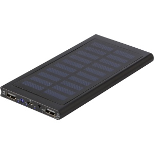Power bank solaire en aluminium, 8 000mAh Adriana 3