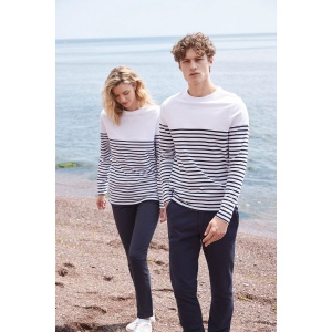 T-shirt breton à manches longues
