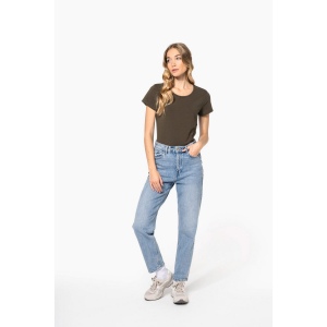 T-shirt col rond manches courtes femme 11