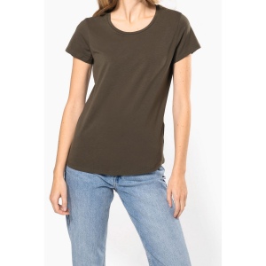 T-shirt col rond manches courtes femme 14