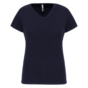 T-shirt col V manches courtes femme 5