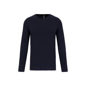 T-shirt col rond manches longues homme 5