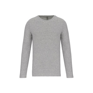 T-shirt col rond manches longues homme 4