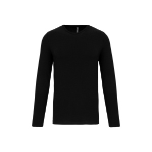 T-shirt col rond manches longues homme 3