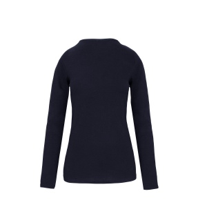 T-shirt col rond manches longues femme 9